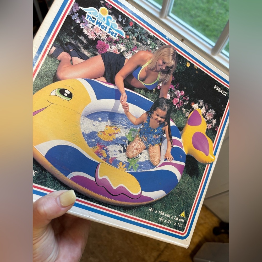 VTG NEW 1998 INTEX WET Inflatable Swimming Pool rare